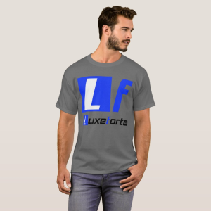 Luxeforte Stylish Design Cotton Graphic Print Round Neck Half Sleeve Dark Grey Men’s T-Shirt summer t shirt